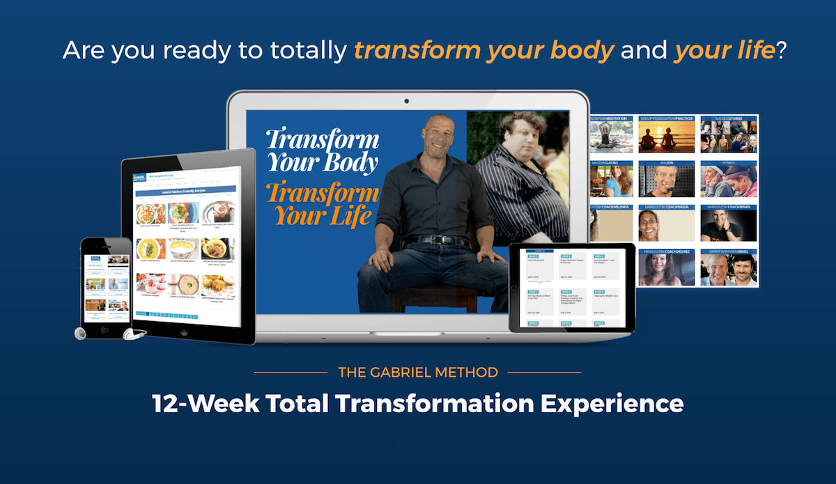 12 week total transformation experience banner